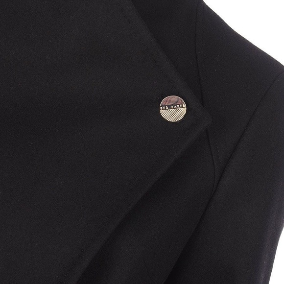 Ted Baker Elethea Short Wrap Collar Coat - Picture 3 of 9